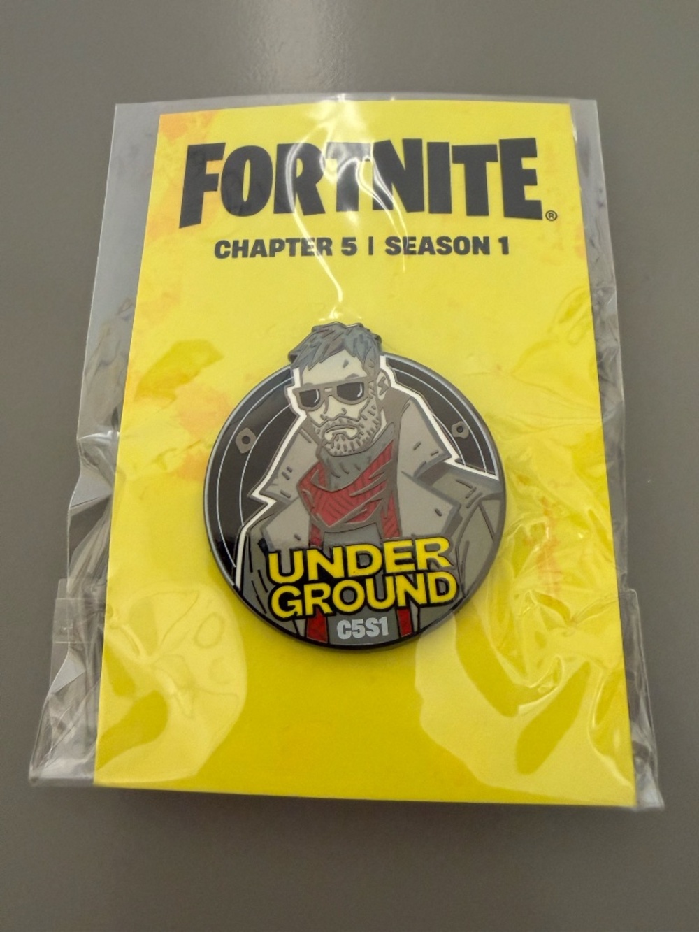 Epic Games Employee Exclusive Fortnite Chapter 5 Season 1 Pin UnderGround *NEW*